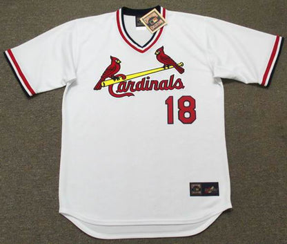 Andy Van Slyke St. Louis Cardinals 1985 Baseball jersey retro stitched fan gear RTJ01892