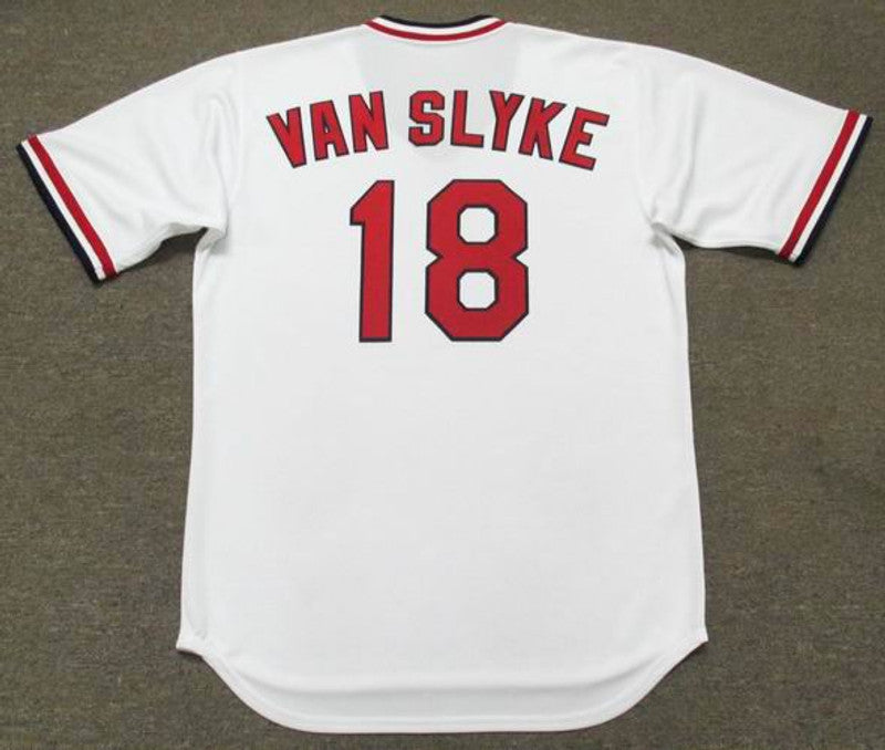 Andy Van Slyke St. Louis Cardinals 1985 Baseball jersey retro stitched fan gear RTJ01892