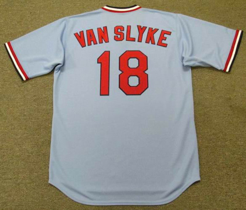 Andy Van Slyke St. Louis Cardinals 1983 Baseball jersey retro stitched fan gear RTJ01893