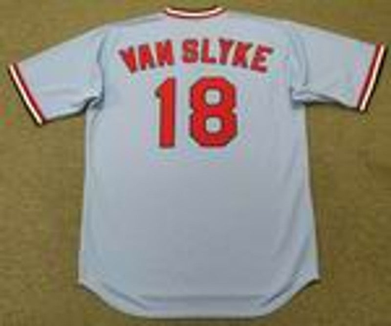 Andy Van Slyke St. Louis Cardinals 1983 Baseball jersey retro stitched fan gear RTJ01893