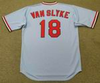 Andy Van Slyke St. Louis Cardinals 1983 Baseball jersey retro stitched fan gear RTJ01893