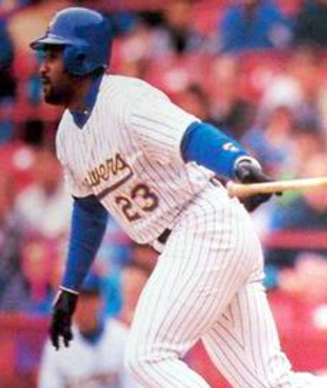 Greg Vaughn Milwaukee Brewers 1993 Baseball jersey retro stitched fan gear RTJ00791