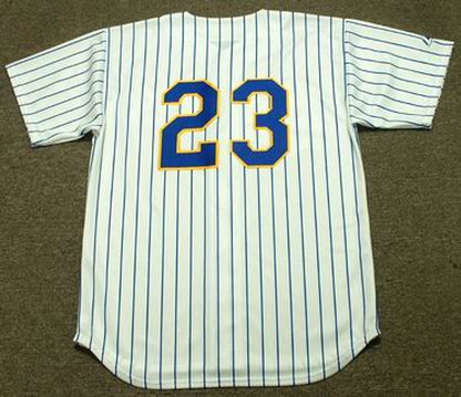 Greg Vaughn Milwaukee Brewers 1993 Baseball jersey retro stitched fan gear RTJ00791