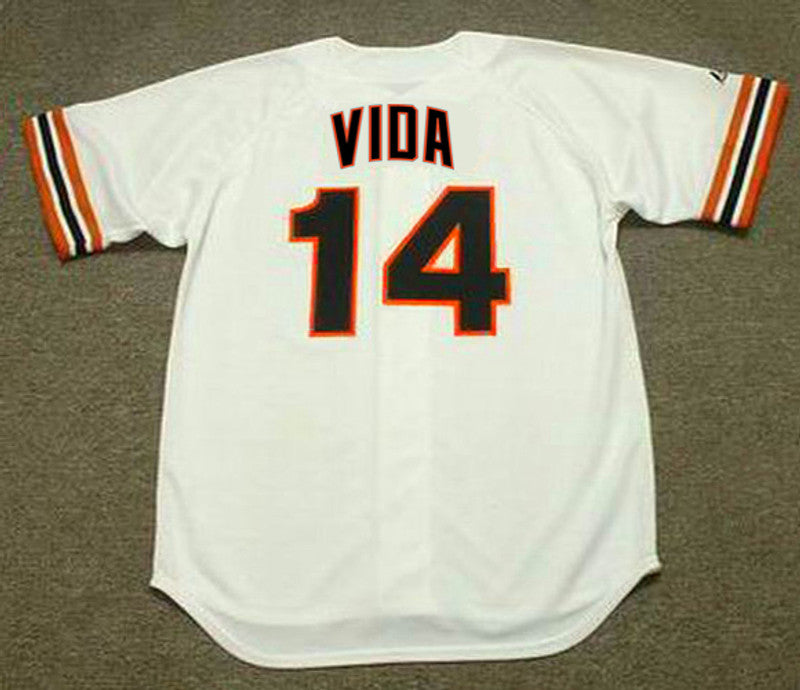 VB SFG 1986 Home Throwback Baseball Stitched Jersey, Vintage Baseball Jersey, Retro Sewn Jersey