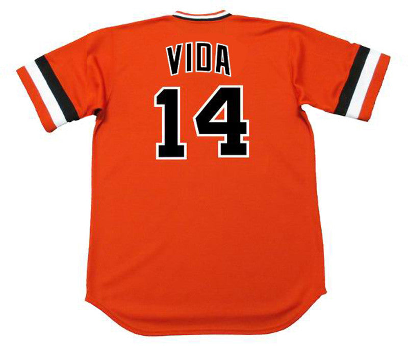 VB SFG 1978 Alternate Throwback Baseball Stitched Jersey, Vintage Baseball Jersey, Retro Sewn Jersey