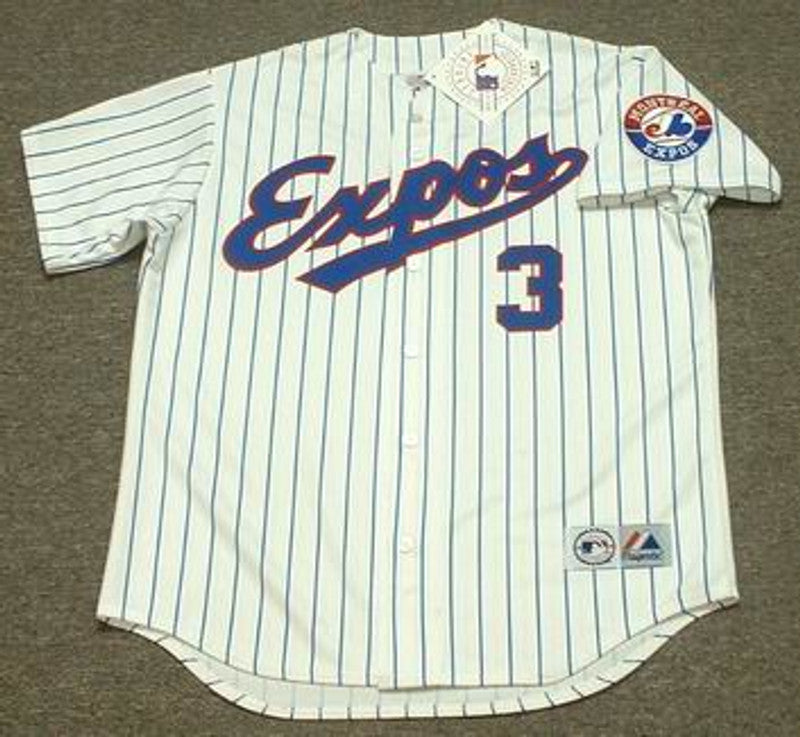 Jose Vidro Montreal Expos 2002 Baseball jersey retro stitched fan gear RTJ00325