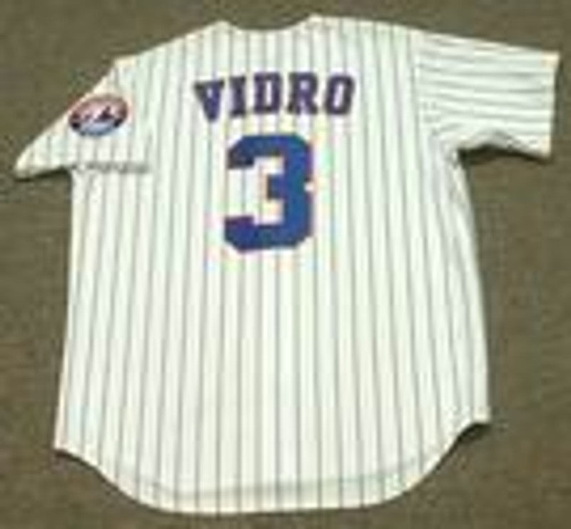 Jose Vidro Montreal Expos 2002 Baseball jersey retro stitched fan gear RTJ00325