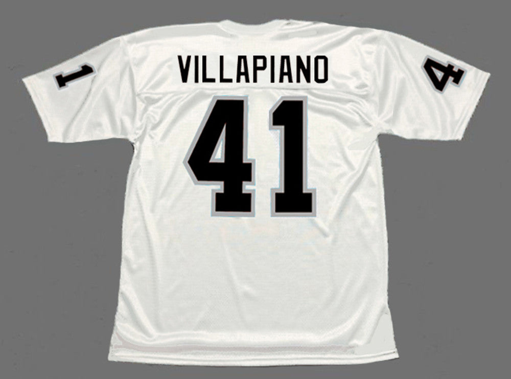 Oakland Raiders Phil Villapiano 1976 Away Throwback Football Jersey product image