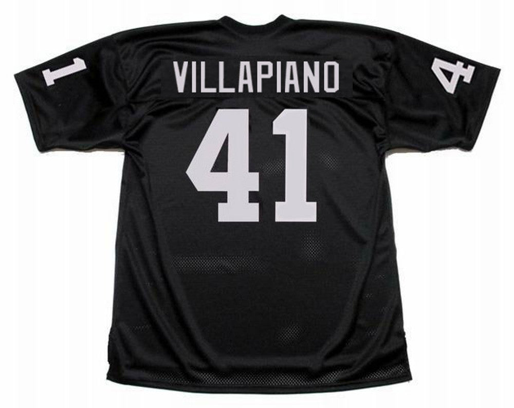 Oakland Raiders Phil Villapiano 1976 Home Throwback Football Jersey product image