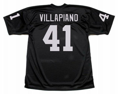 Oakland Raiders Phil Villapiano 1976 Home Throwback Football Jersey product image