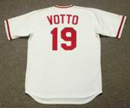 Joey Votto Cincinnati Reds 1975 Baseball jersey retro stitched fan gear RTJ00441
