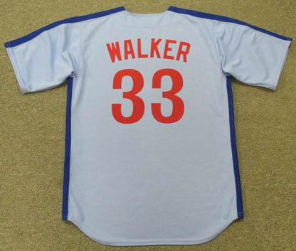 Larry Walker Montreal Expos 1989 Baseball jersey retro stitched fan gear RTJ00148