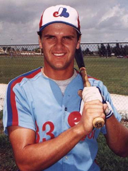 Larry Walker Montreal Expos 1989 Baseball jersey retro stitched fan gear RTJ00148