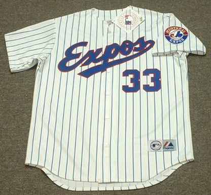 Larry Walker Montreal Expos 1994 Baseball jersey retro stitched fan gear RTJ00145