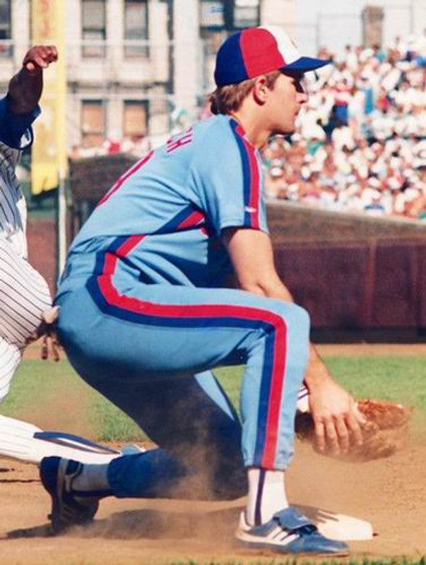 TW ME 1982 Cooperstown Away Baseball Stitched Jersey, Vintage Baseball Jersey, Retro Sewn Jersey