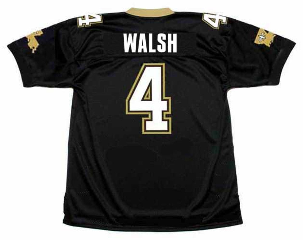 New Orleans Saints Steve Walsh 1991 Home Throwback Football Jersey product image