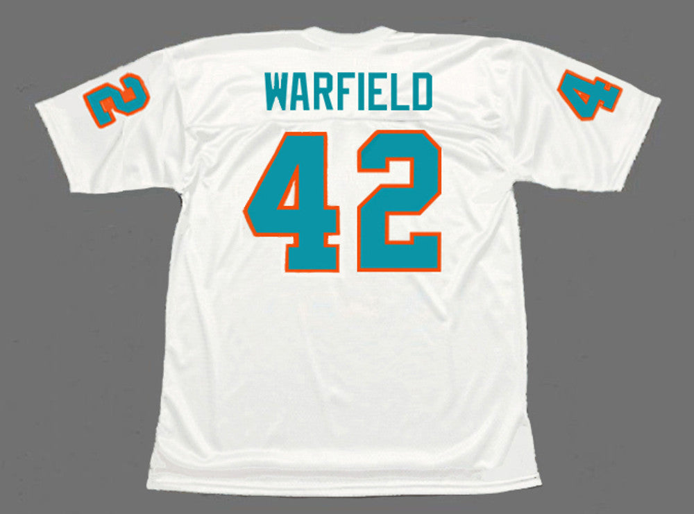Miami Dolphins Paul Warfield 1972 Throwback Football Jersey product image
