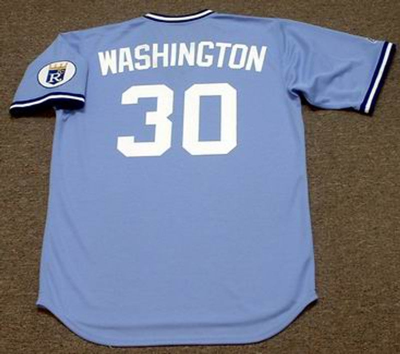RSJ KCR U.L. WASHINGTON 1980 Cooperstown Throwback Baseball Stitched Jersey, Vintage Baseball Jersey,