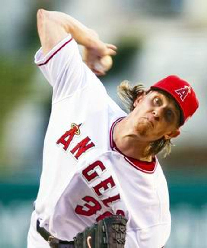 JW LAA 2014 Throwback Home Baseball Stitched Jersey, Vintage Baseball Jersey, Retro Sewn Jersey