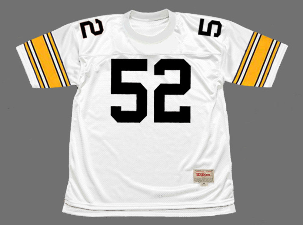 Pittsburgh Steelers Mike Webster 1975 Away Throwback Football Jersey product image