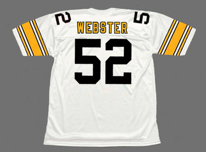 Pittsburgh Steelers Mike Webster 1975 Away Throwback Football Jersey product image