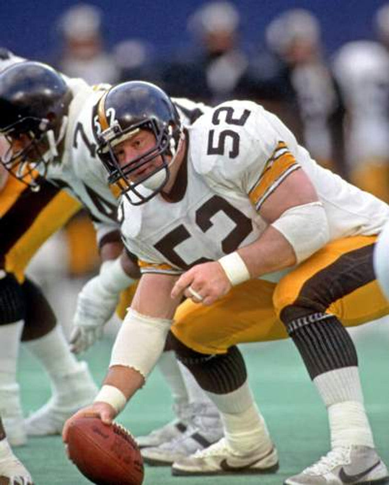 Pittsburgh Steelers Mike Webster 1975 Away Throwback Football Jersey product image