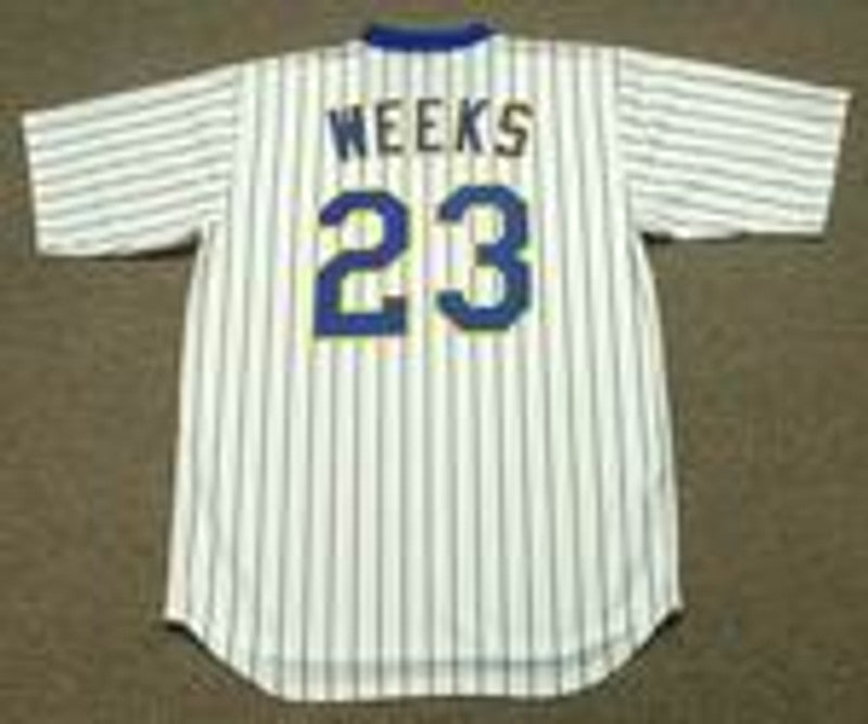 RW MB Milwaukee 1980s Cooperstown Throwback Home Stitched Jersey, Vintage Baseball Jersey, Retro Sewn Jersey