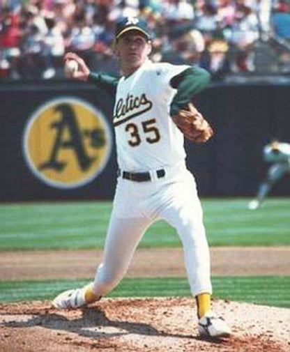 Bob Welch Oakland Athletics 1989 Baseball jersey retro stitched fan gear RTJ01696