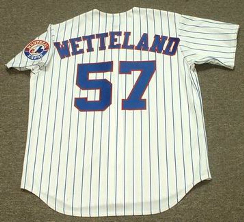 John Wetteland Montreal Expos 1994 Baseball jersey retro stitched fan gear RTJ00393