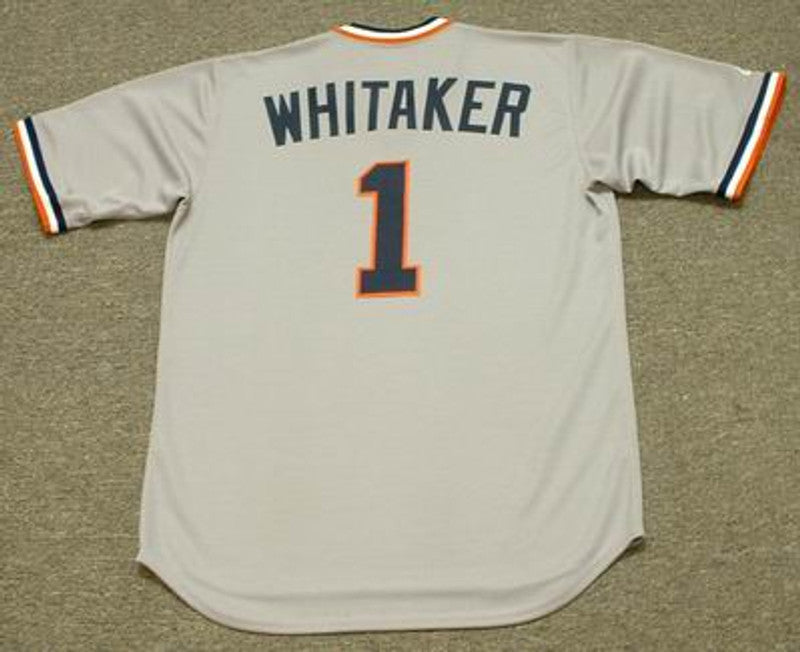 Lou Whitaker Detroit Tigers 1984 Baseball jersey retro stitched fan gear RTJ00089