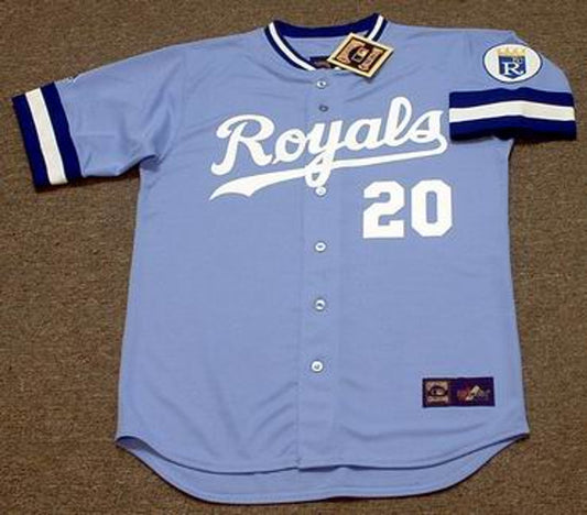 Frank White Kansas City Royals 1985 Baseball jersey retro stitched fan gear RTJ00933