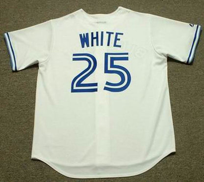 Devon White Toronto Blue Jays 1993 Baseball jersey retro stitched fan gear RTJ01147