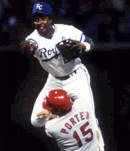 Frank White Kansas City Royals 1985 Baseball jersey retro stitched fan gear RTJ00932
