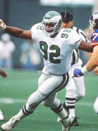 Philadelphia Eagles Custom Throwback Football Jersey product image