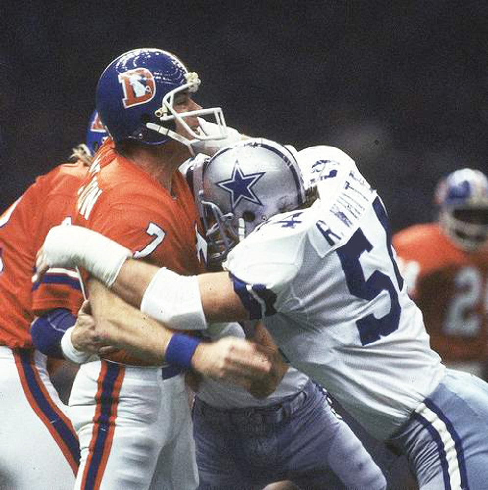 Dallas Cowboys Randy White 1977 Throwback White Football Jersey product image