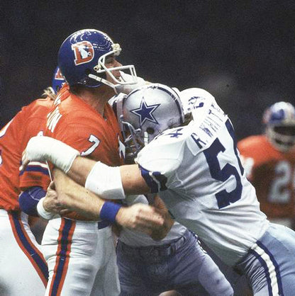 Dallas Cowboys Randy White 1977 Throwback White Football Jersey product image