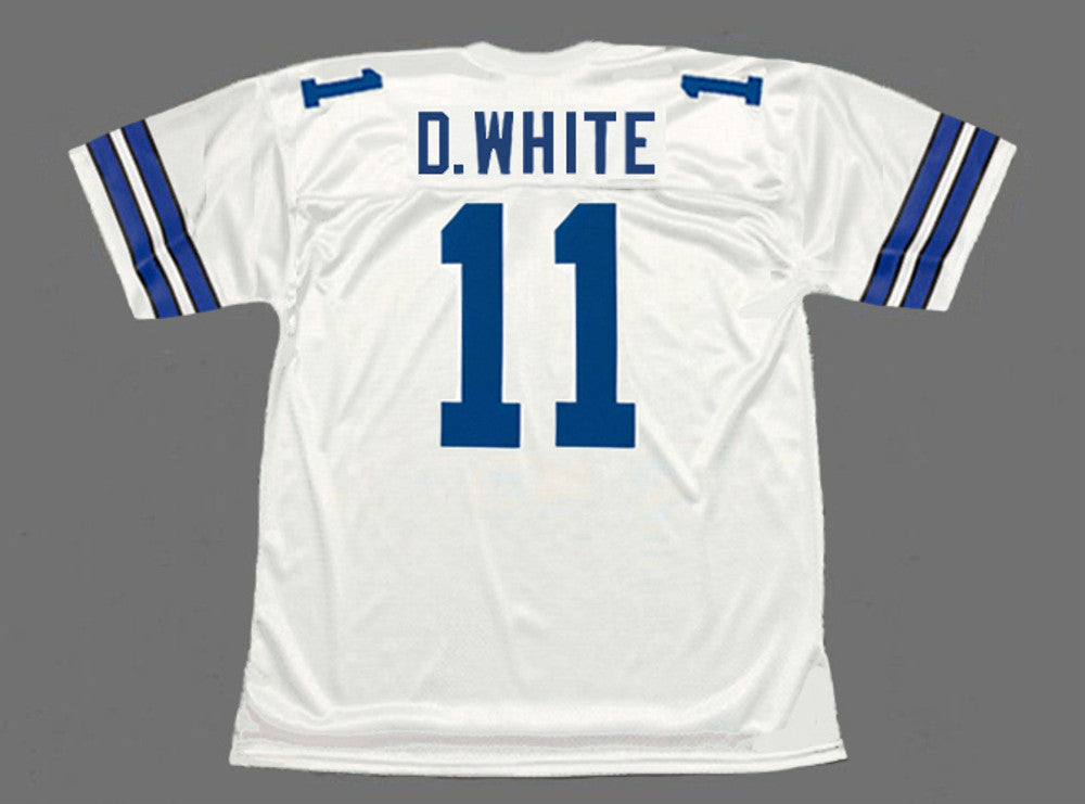 Dallas Cowboys Danny White 1977 Throwback White Football Jersey product image