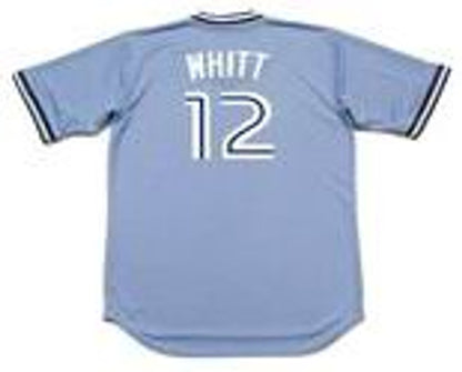 Ernie Whitt Toronto Blue Jays 1988 Baseball jersey retro stitched fan gear RTJ00994