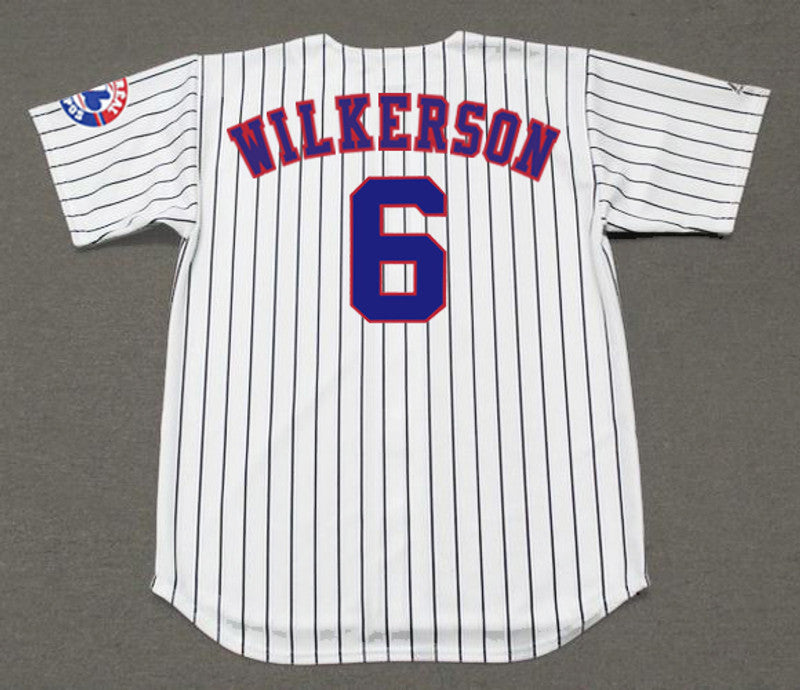 Brad Wilkerson Montreal Expos 2002 Baseball jersey retro stitched fan gear RTJ01637
