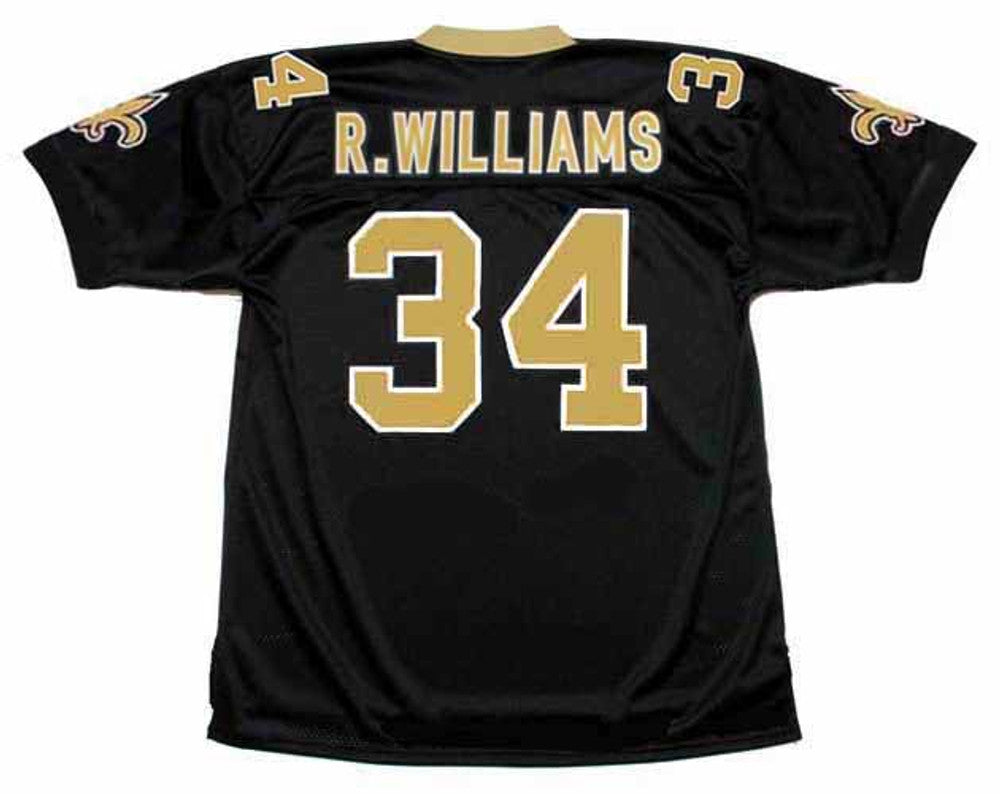 New Orleans Saints Ricky Williams 1999 Home Throwback Football Jersey product image