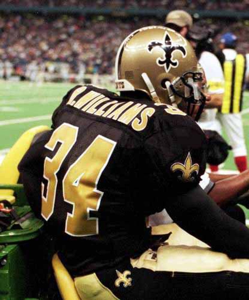 New Orleans Saints Custom Home Throwback Football Jersey product image