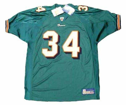 Miami Dolphins Ricky Williams 2002 Home Throwback Football Jersey product image