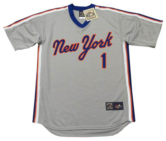 MW NYM 1987 Cooperstown Away Baseball Stitched Jersey, Vintage Baseball Jersey, Retro Sewn Jersey