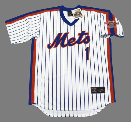 MW NYM 1986 Cooperstown Home Baseball Stitched Jersey, Vintage Baseball Jersey, Retro Sewn Jersey