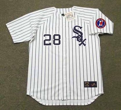 WW CWS 1968 Home Throwback Baseball Stitched Jersey, Vintage Baseball Jersey, Retro Sewn Jersey