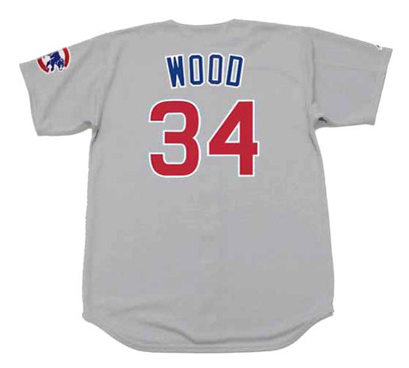 Kerry Wood Chicago Cubs 2001 Baseball jersey retro stitched fan gear RTJ00225