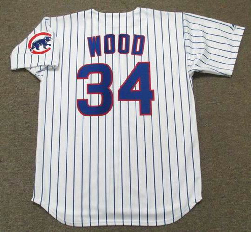 Kerry Wood Chicago Cubs 2003 Baseball jersey retro stitched fan gear RTJ00223
