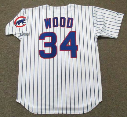 Kerry Wood Chicago Cubs 2003 Baseball jersey retro stitched fan gear RTJ00223