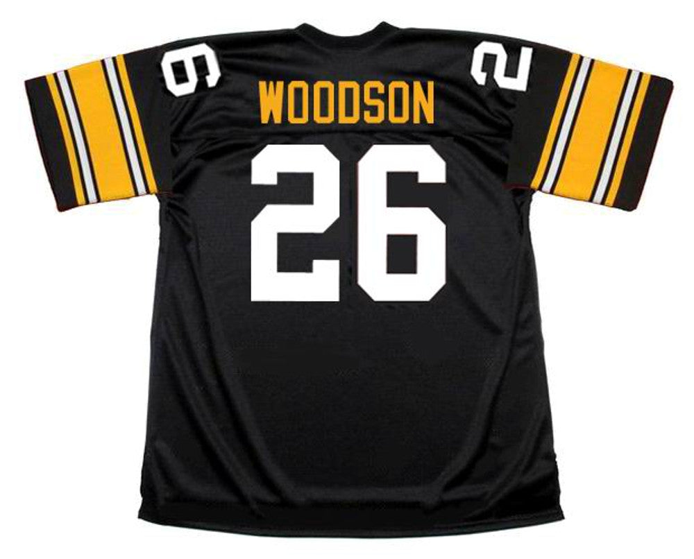 Pittsburgh Steelers Rod Woodson 1989 Home Throwback Football Jersey product image
