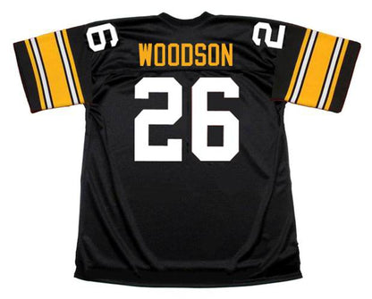 Pittsburgh Steelers Rod Woodson 1989 Home Throwback Football Jersey product image